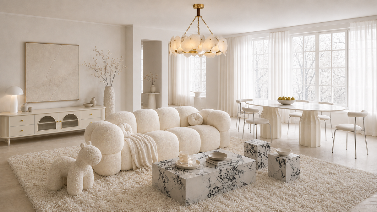 A complete room, composed with care