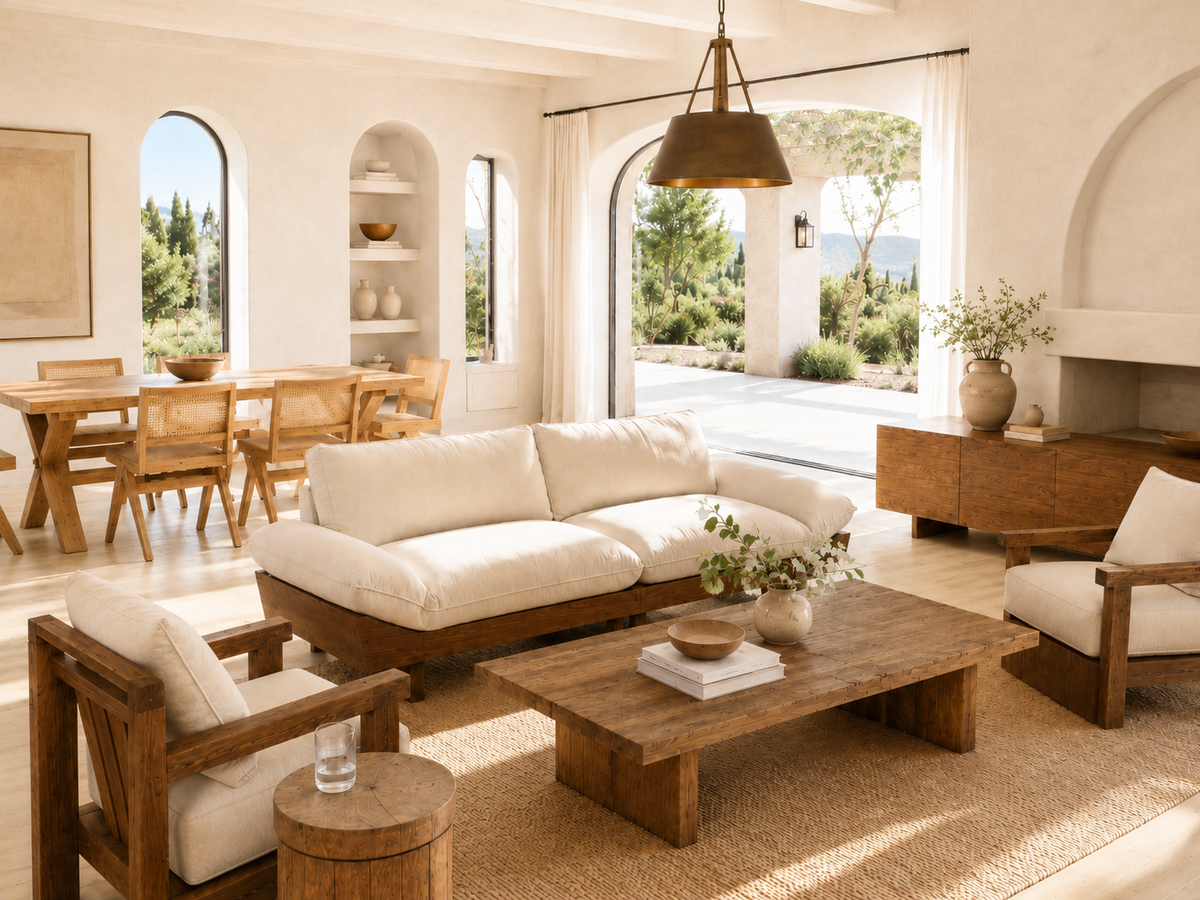 A complete room, composed with care