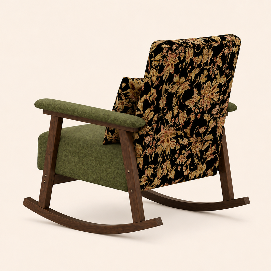 Floral Rocking Chair
