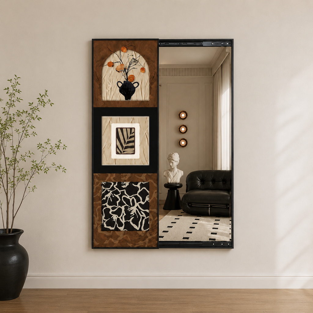 Noir Mirror Panel