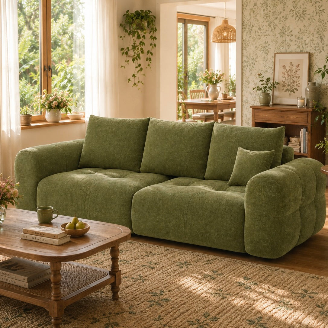 Moss Green Sofa