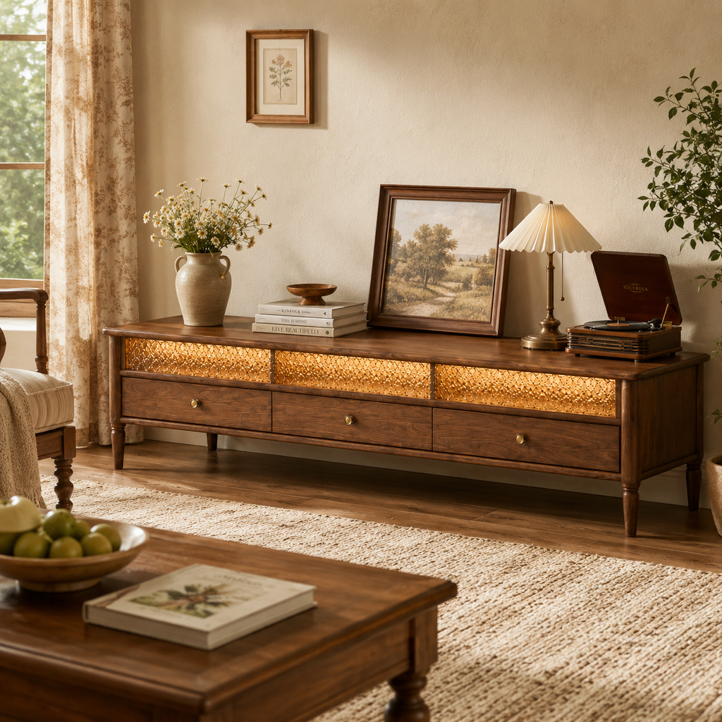 Amber Glass Media Unit