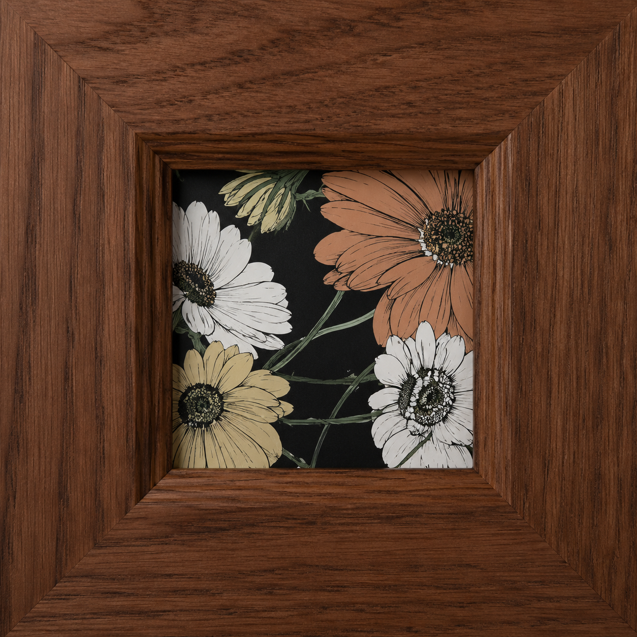 Floral Drawer Cupboard