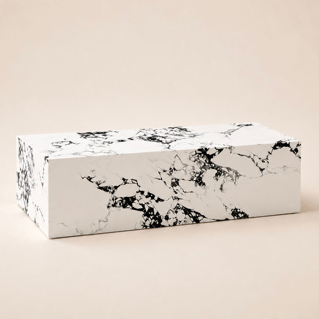 Calacatta Block Coffee Table