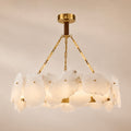Alabaster Halo Chandelier