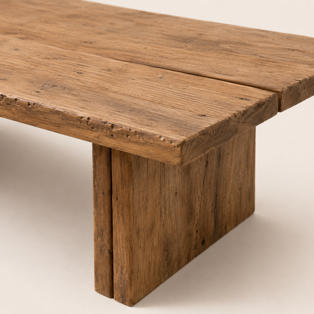 Raw Plank Coffee Table