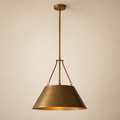 Aged Brass Pendant